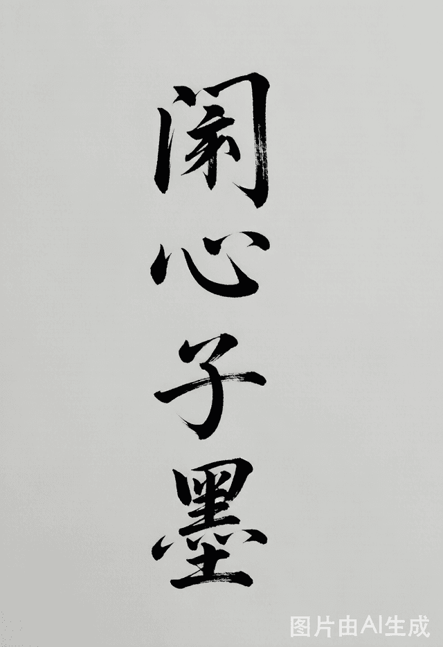 闲心子墨